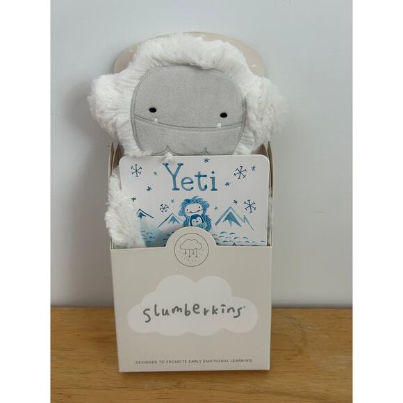 Slumberkins Yeti Mindfulness Snuggler Bundle - NEW - Picture 2 of 4